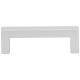 3" Center-to-Center Satin Nickel Square Stanton Cabinet Bar Pull