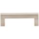 3" Center-to-Center Satin Nickel Square Stanton Cabinet Bar Pull