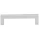 3" Center-to-Center Satin Nickel Square Stanton Cabinet Bar Pull
