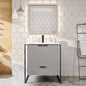 Eviva Moma Bath Vanity with Solid Surface Top and Integrated Sink (24"-32")
