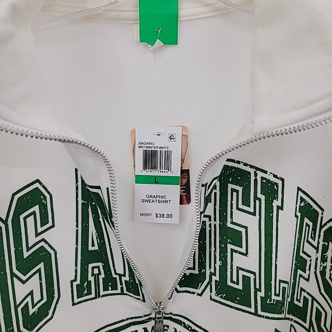 Self Esteem Size L White Sweater