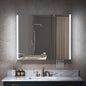 WOODBRIDGE Contemporary 36”W X 30"H Surface Mount Frameless 2 Doors Medicine Cabinet with Mirror Defogger and soft close hinges