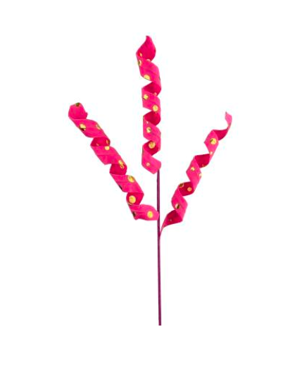 Polkadot Curly Spray H24 Pink/Gold