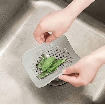 Silicone Anti-blocking Sink Drain Covers for Kitchen & Bathroom