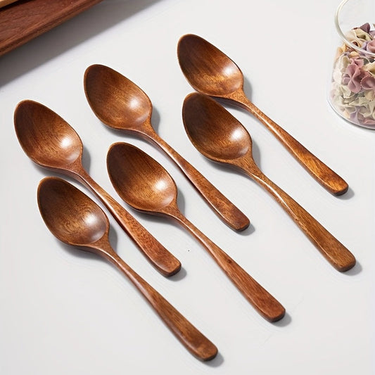 Set of 36 NonStick Wooden Spoons for Cooking