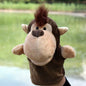 Plush Cartoon Animal Puppets for Early Education