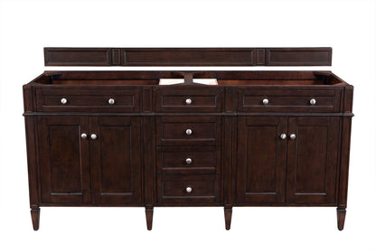 Brittany 72" Double Vanity Cabinet