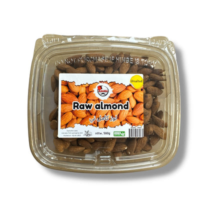 Premium Raw Almonds - Healthy Snacking, Nutrient-Rich, All-Natural Almonds by Albasha