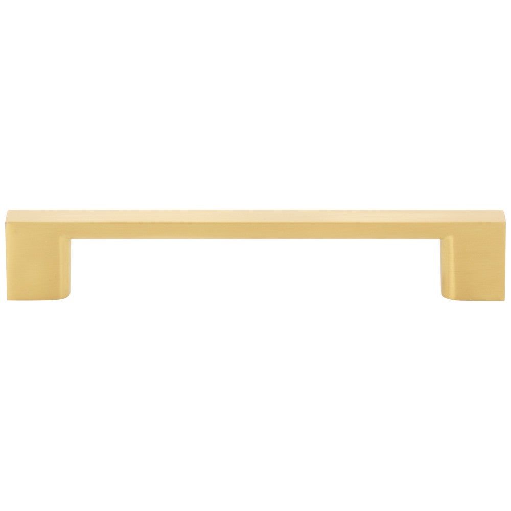 32 mm Center-to-Center Satin Nickel Square Sutton Cabinet Bar Pull