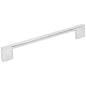 32 mm Center-to-Center Satin Nickel Square Sutton Cabinet Bar Pull