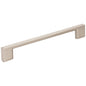 32 mm Center-to-Center Satin Nickel Square Sutton Cabinet Bar Pull