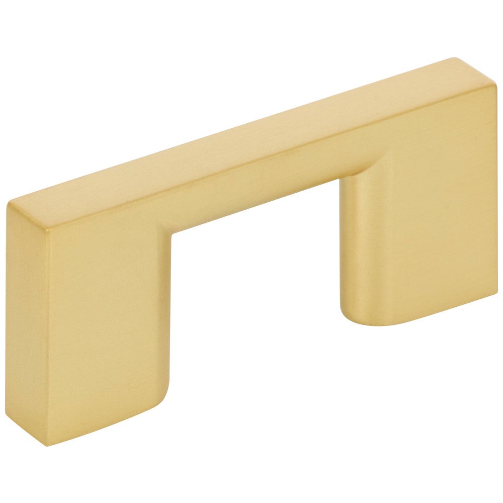 32 mm Center-to-Center Satin Nickel Square Sutton Cabinet Bar Pull