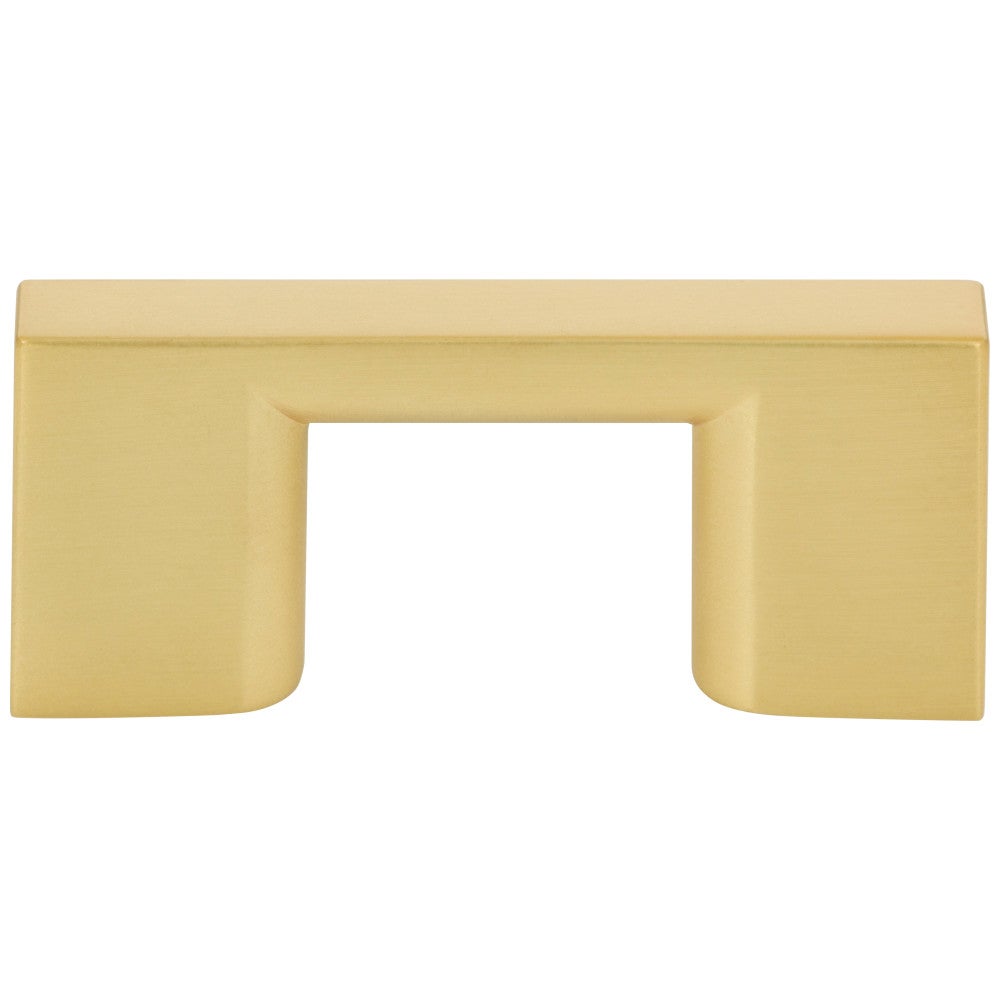 32 mm Center-to-Center Satin Nickel Square Sutton Cabinet Bar Pull