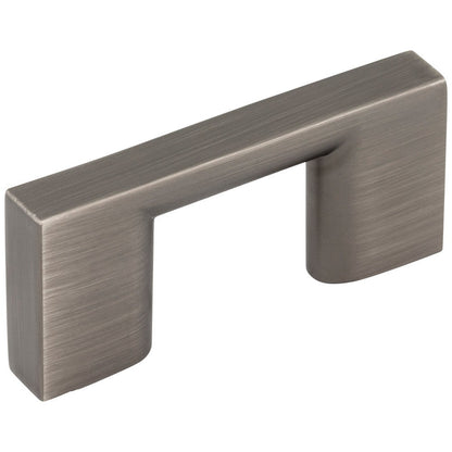 32 mm Center-to-Center Satin Nickel Square Sutton Cabinet Bar Pull