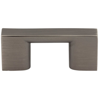 32 mm Center-to-Center Satin Nickel Square Sutton Cabinet Bar Pull