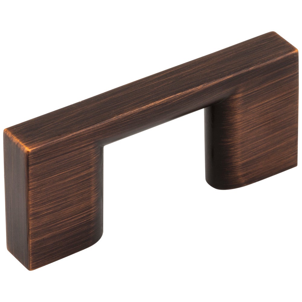 32 mm Center-to-Center Satin Nickel Square Sutton Cabinet Bar Pull