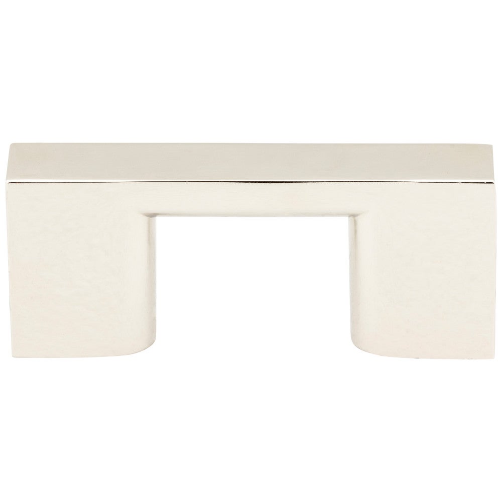 32 mm Center-to-Center Satin Nickel Square Sutton Cabinet Bar Pull