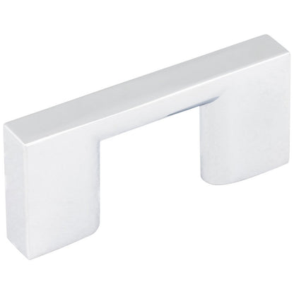 32 mm Center-to-Center Satin Nickel Square Sutton Cabinet Bar Pull