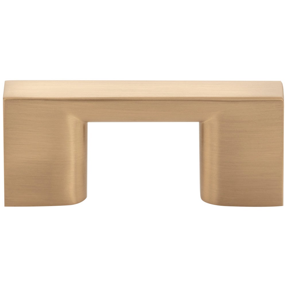 32 mm Center-to-Center Satin Nickel Square Sutton Cabinet Bar Pull