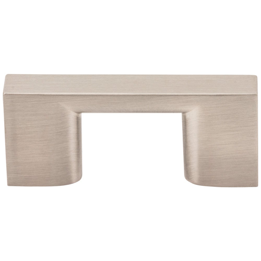 32 mm Center-to-Center Satin Nickel Square Sutton Cabinet Bar Pull