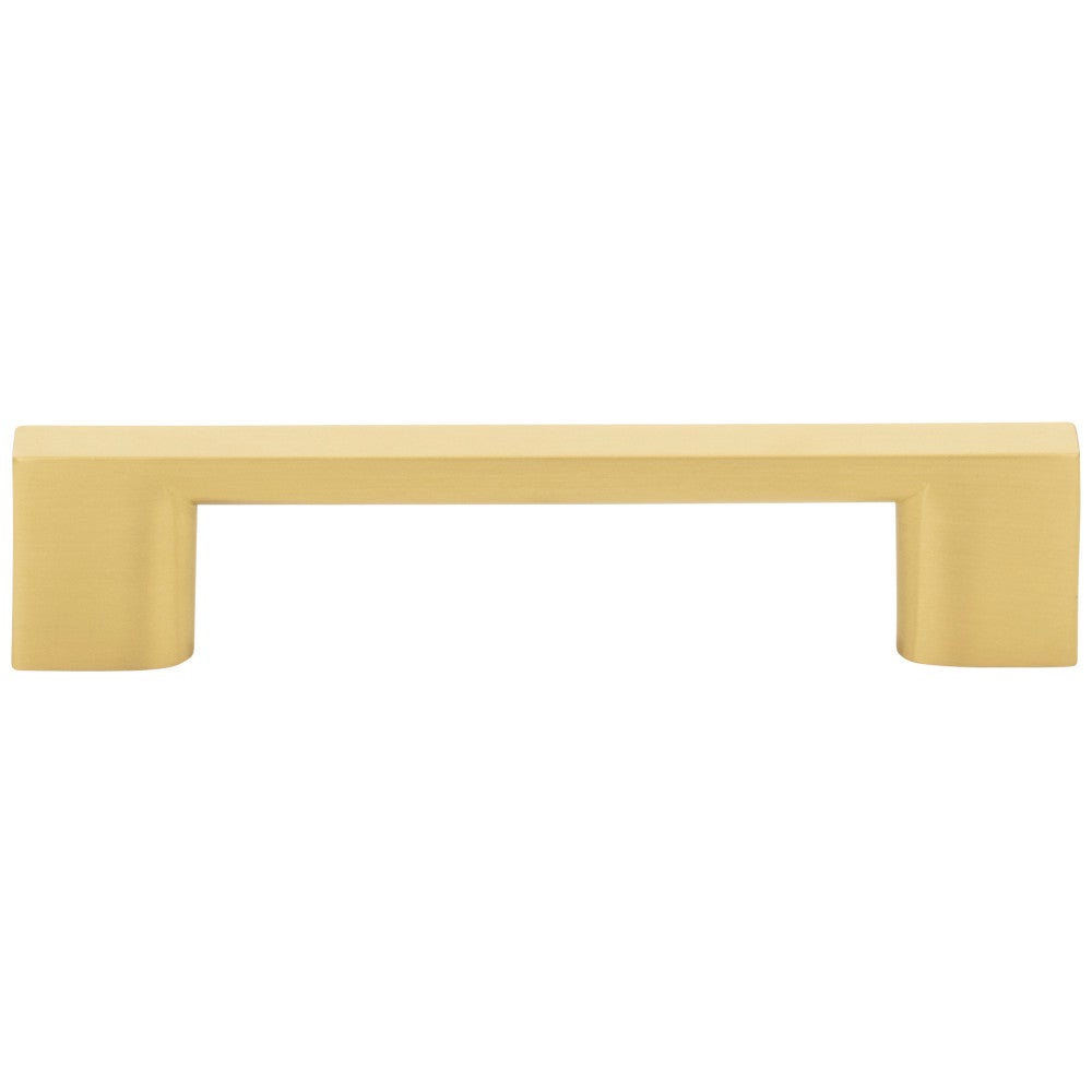 32 mm Center-to-Center Satin Nickel Square Sutton Cabinet Bar Pull