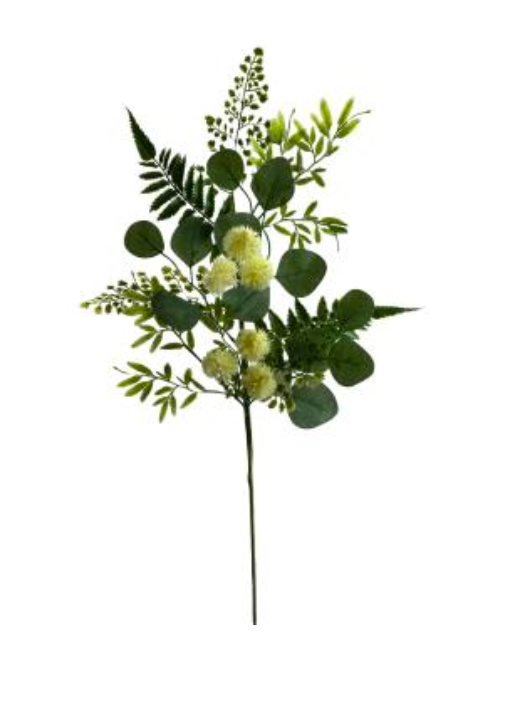 Fern Eucalyptus Spray H28