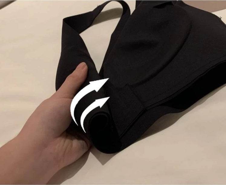 Front Open Seamless Push-Up Bra Wireless Deep V Comfort