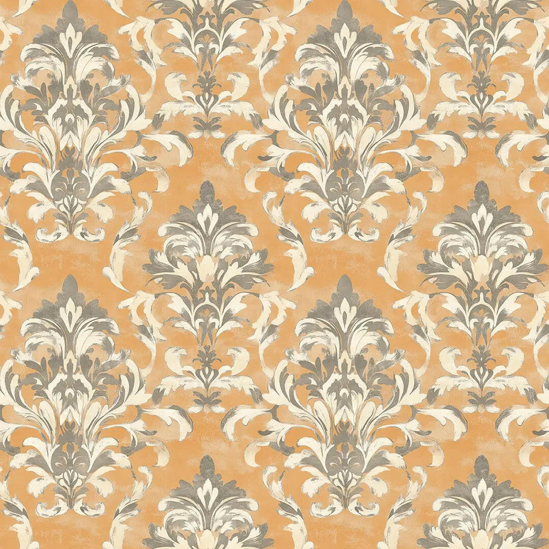 Weathered Siena Damask