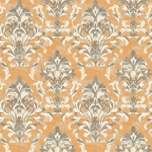 Weathered Siena Damask