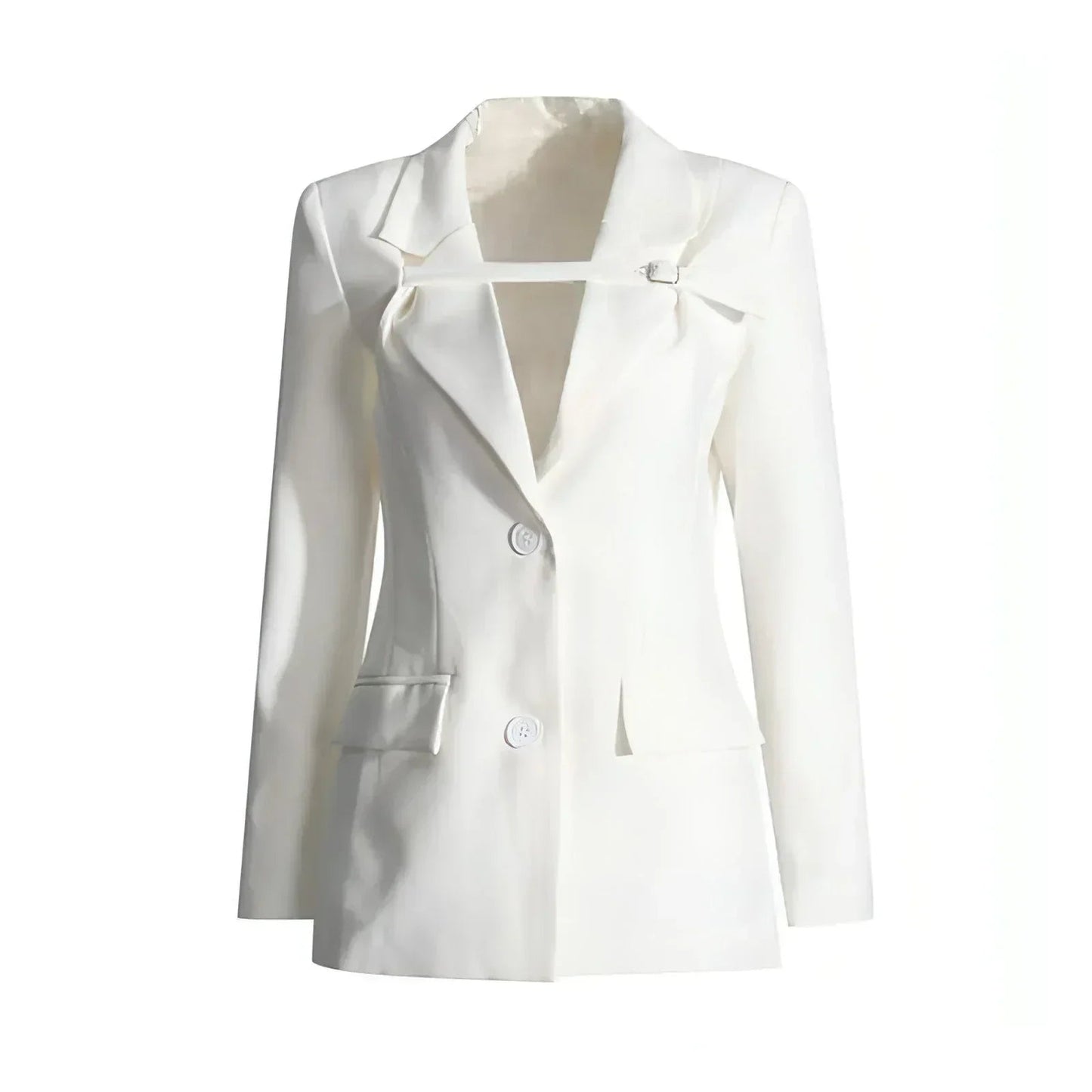 Fashion Slim Fit Patchwork Suit Jacket For Women | Femstylo