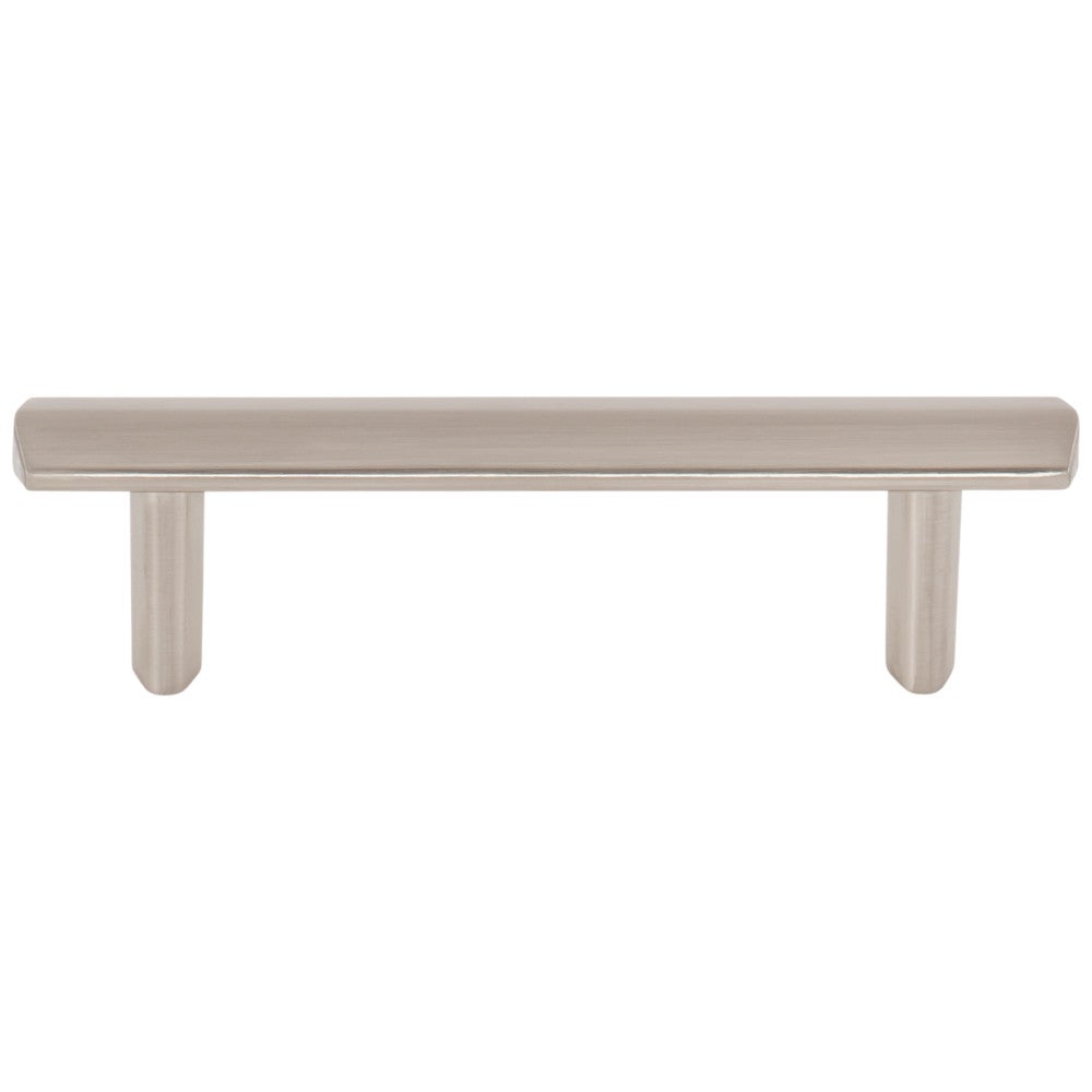 3" Center-to-Center Satin Nickel William Cabinet Pull