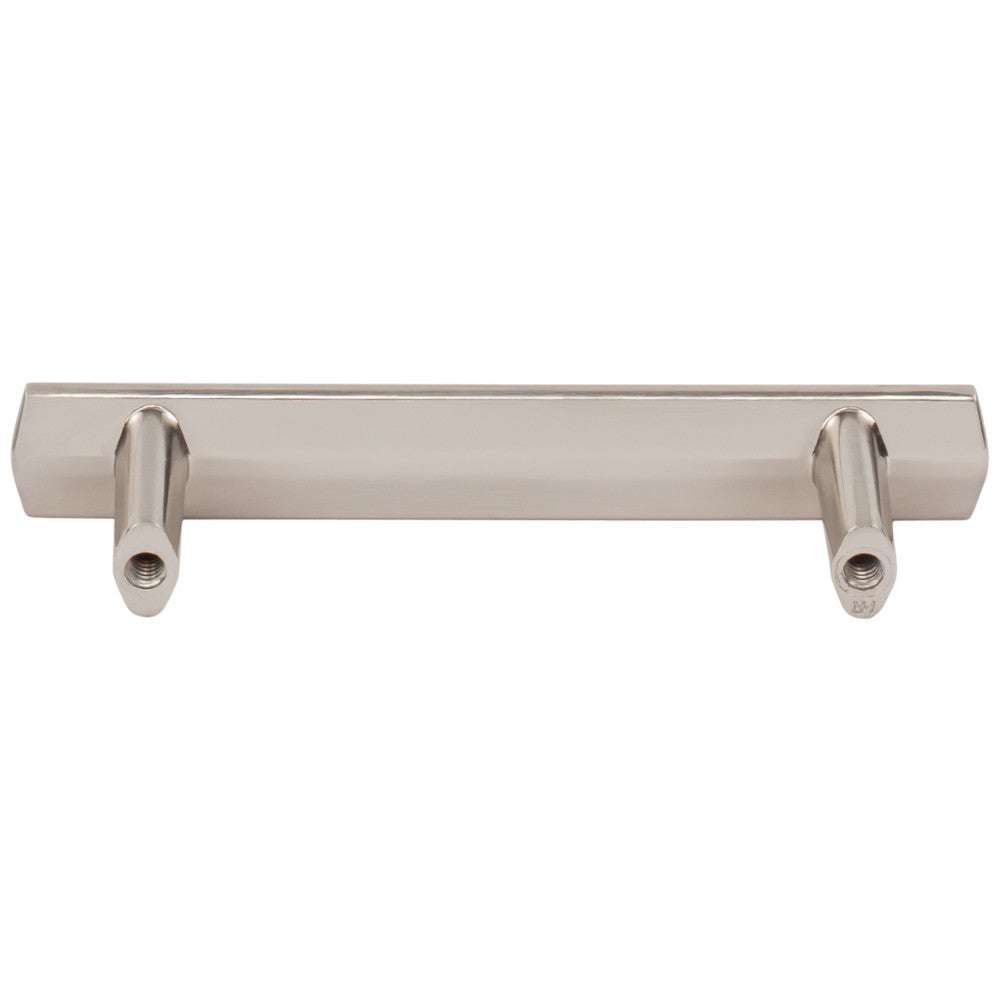 3" Center-to-Center Satin Nickel William Cabinet Pull