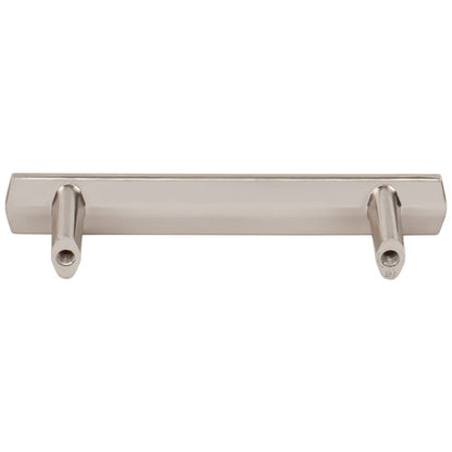 3" Center-to-Center Satin Nickel William Cabinet Pull