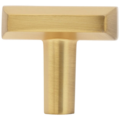 1-1/4"Overall Length Satin Nickel William Cabinet Knob