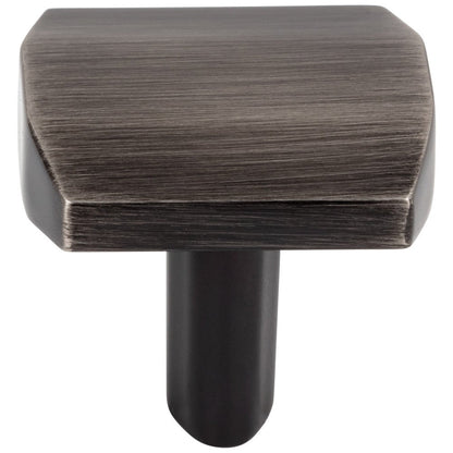 1-1/4"Overall Length Satin Nickel William Cabinet Knob