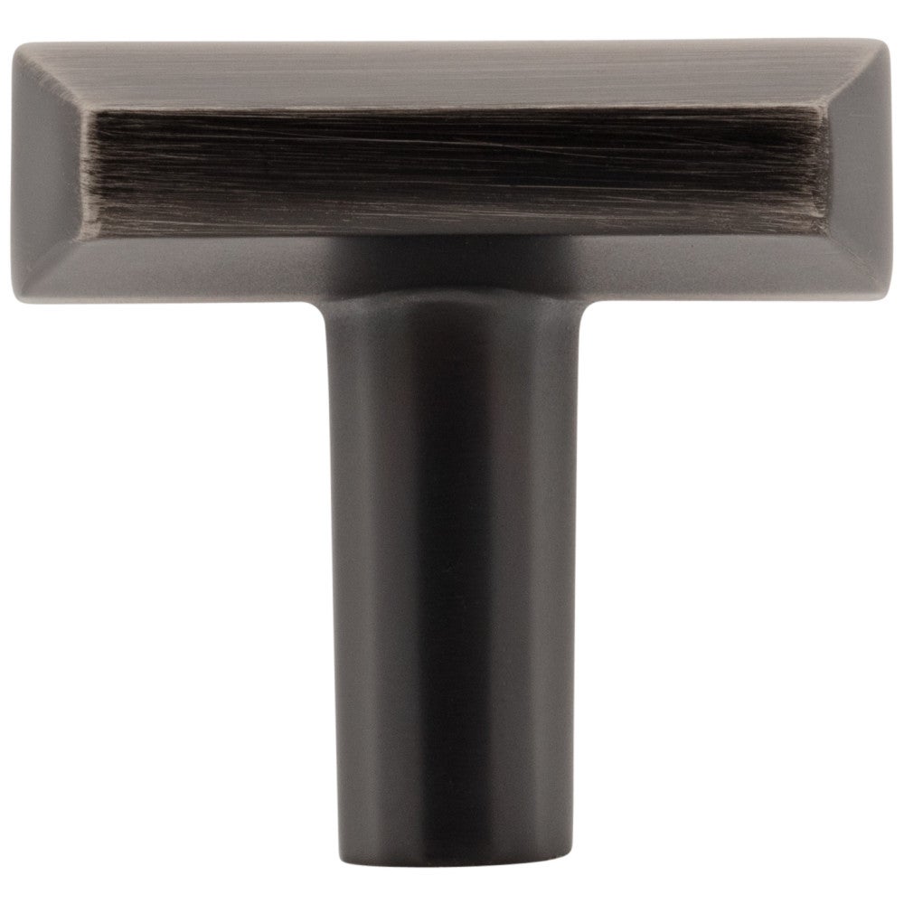 1-1/4"Overall Length Satin Nickel William Cabinet Knob