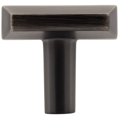 1-1/4"Overall Length Satin Nickel William Cabinet Knob