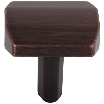 1-1/4"Overall Length Satin Nickel William Cabinet Knob