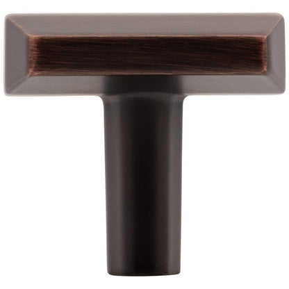 1-1/4"Overall Length Satin Nickel William Cabinet Knob