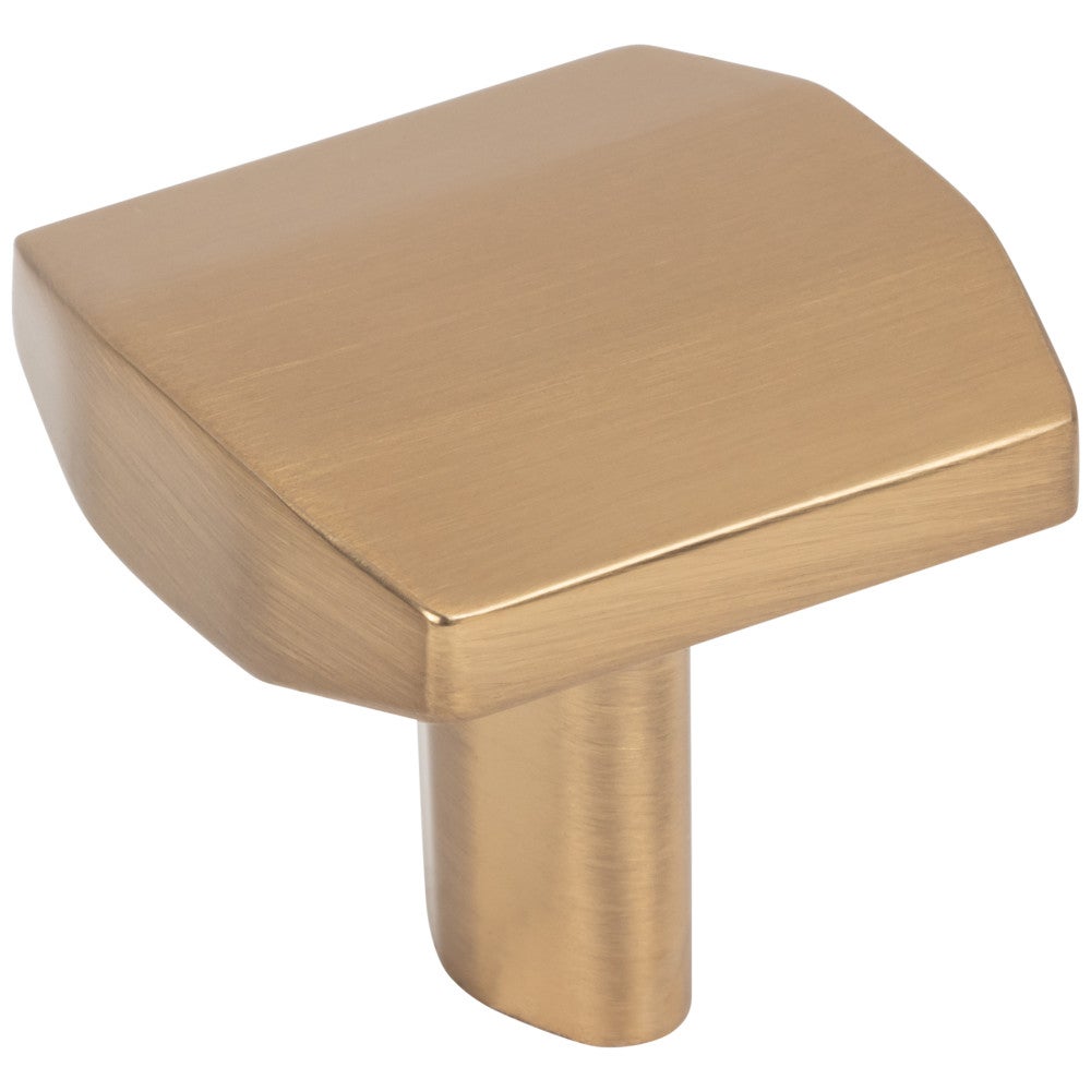 1-1/4"Overall Length Satin Nickel William Cabinet Knob
