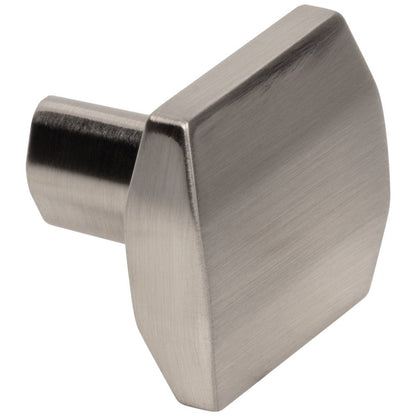 1-1/4"Overall Length Satin Nickel William Cabinet Knob