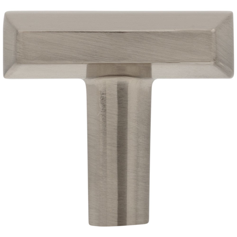 1-1/4"Overall Length Satin Nickel William Cabinet Knob