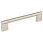 96 mm Center-to-Center Satin Nickel Knox Cabinet Bar Pull