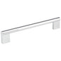 96 mm Center-to-Center Satin Nickel Knox Cabinet Bar Pull