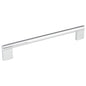 96 mm Center-to-Center Satin Nickel Knox Cabinet Bar Pull