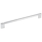 96 mm Center-to-Center Satin Nickel Knox Cabinet Bar Pull