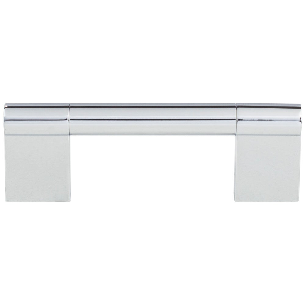 96 mm Center-to-Center Satin Nickel Knox Cabinet Bar Pull