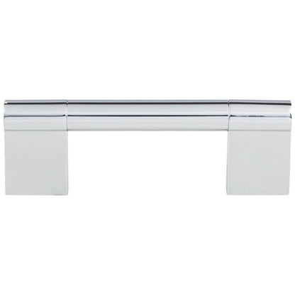 96 mm Center-to-Center Satin Nickel Knox Cabinet Bar Pull