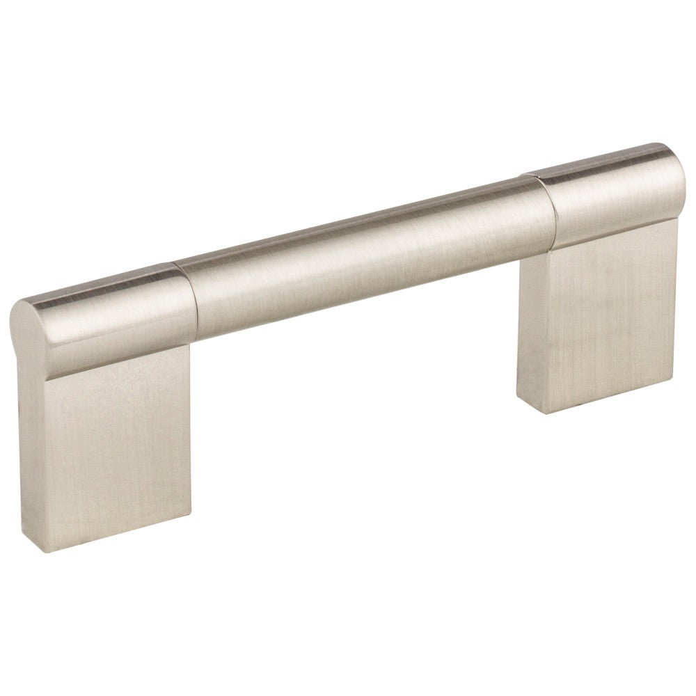 96 mm Center-to-Center Satin Nickel Knox Cabinet Bar Pull
