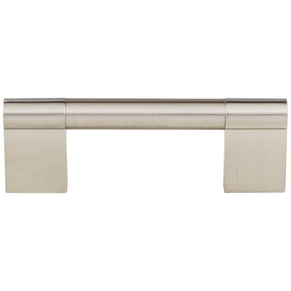 96 mm Center-to-Center Satin Nickel Knox Cabinet Bar Pull